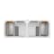 James Martin Vanities Chicago 60'' D Vanity, Glossy White, w/ Jasmine Pearl Silestone Top w/FreePower Wireless Charger 503-V60D-GW-FEJP - alternate 9