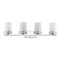 Jonathan Y Fairfax 32" 4-Light Metal/Frosted Glass Contemporary Glam LED Vanity Light, Chrome JYL7487A - alternate 7