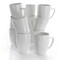 Elama Riley 12 Piece 12 Ounce Porcelain Mug Set in White EL-RILEY - alternate 10