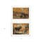 Homeroots Set Of Two Call of the Wild 1 White Framed Print Wall Art, 2PK 407193 - alternate 3