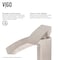 Vigo Satro Single Handle Single-Hole Bathroom Faucet in Brushed Nickel VG01015BN - alternate 5