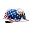 Pip Full Brim Smooth Dome Hard Hat w/Fiberglass Resin Shell, Graphic Eagle Design, 8-Point Riveted Textil 280-HP1481EAG-01 - alternate 1