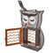 Heath Suet and Seed Bird Feeder, Whimsical Owl, Brown/Orange 21703 - alternate 5