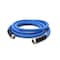 Ag-Lite 5/8 in ID x 10 ft L Water Hose Assembly, Rubber Tube, Blue, Rubber Fitting AL5810 - alternate 1