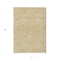Homeroots 5' X 8' Gold And Ivory Abstract Washable Indoor Outdoor Area Rug 599713 - alternate 8