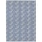 Homeroots 9' X 12' Navy Blue And Ivory Geometric Washable Indoor Outdoor Area Rug 595023 - alternate 7