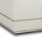 Homeroots Contemporary White Leather Right Facing Wide Arm Sectional Sofa 473573 - alternate 5