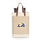 Picnic Time Family Of Brands Los Angeles Rams - Pinot Jute 2 Bottle Insulated Wine Bag, (Beige) 539-02-187-334-2 - alternate 3