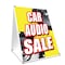 Signmission Car Audio Sale, 36 Inch x 24 Inch A-frame Yard Sign, Plastic Sign SBC-2436-Car Audio Sale - alternate 1
