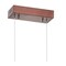 Jonathan Y Draper 32" Dimmable Adjustable Integrated LED Metal Linear Pendant, Anodized Bronze JYL7018B - alternate 12