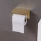 Alfi Brand Brushed Gold PVD Stainless Steel Toilet Paper Holder with Shelf ABTPP66-BG - alternate 1