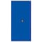 Sandusky Shelf Cabinet, 72 in H, 36 in W, 18 in D, Recessed, Three-Point Locking, 4 Shelves EA4R361872-06 - alternate 8