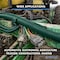 Kable Kontrol Convoluted Split Wire Loom Tubing - 3/8" Inside Diameter - 10' Length - Green WL902-10-GREEN - alternate 5