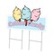Signmission Cotton Candy Die Cut Yard Sign & Stake outdoor plastic coroplast window, C-DC-2436-Cotton Candy19 C-DC-2436-Cotton Candy19 - alternate 1