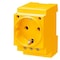 Siemens SCHUKO socket outlet 16 A yellow according to DIN VDE 0620 for installation in 5TE6810 - alternate 1