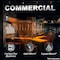 Dr Infrared Heater Black 1500-Watt Electric Carbon Infrared Space Heater Wall or Ceiling Mount with Remote Control DR-238 - alternate 6