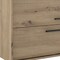 Homeroots 24" Natural Wood Floating Bathroom Vanity With White Sink And Two Drawers 624086 - alternate 3
