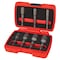 Performance Tool 7 pc. X-TRAX Nut Driver Set, Stripped Bolt Remover, SAE/Metric, Storage Case W8699 - alternate 1