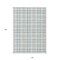 Homeroots 10' X 14' Sky Blue And Gray Plaid Washable Indoor Outdoor Area Rug 601367 - alternate 8
