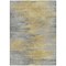 Homeroots 3' X 5' Gold Gray And Charcoal Abstract Washable Indoor Outdoor Area Rug 587164 - alternate 9