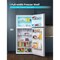 Black&Decker 18.1 cu.ft Top Mount Refrigerator / Freezer -Stainless Look BR1810HS - alternate 6