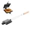 Megachef 4.3 Inch Cast Iron Pie Iron Outdoor/Camping Cookware with Long Handle 750124343M - alternate 1