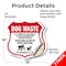 Signmission Dog Poop Shield Sign Dog Waste Is A Thre, 18 inch X 18 inch, Vinyl Decal, 2PK SHI-D-2PACK-18-374 - alternate 5