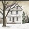 Homeroots Christmas Trees for Sale 5 Black Framed Print Wall Art 404551 - alternate 5