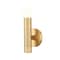 Z-Lite Stari 1-Light Wall Sconce, 5 in W, Modern Gold 1956-1S-MGLD - alternate 1