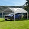 Vevor Carport Replacement Canopy Cover with Sidewalls 10x20ft Frame Not Included SXYQCPBB12X20 - alternate 7