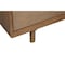 Homeroots 60" Sandy Brown Solid Wood Six Drawer Double Dresser 524131 - alternate 9