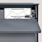 Mail Boss Townhouse Locking Wall-Mount Mailbox, Granite, 14/16-Gauge Steel 805947 - alternate 9