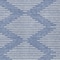 Homeroots 3' X 5' Denim Blue And Ivory Geometric Washable Indoor Outdoor Area Rug 598550 - alternate 7