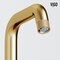 Vigo Ruxton Single Handle Single-Hole Bathroom Faucet in Matte Brushed Gold VG01051MG - alternate 6