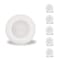 Bulbrite 14WLED 7 ROUND DISC LIGHT 3000K WHITE ALUMINUM, PIGTAIL, 6PK 862898 - alternate 1