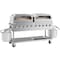 Koolmore 72 in. Commercial Outdoor Propane Gas Grill with Two 36 in. Pizza Ovens in Stainless-Steel CGKIT7-P36P36 - alternate 8