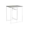 Monarch Specialties Rectangle Counter Height Dining Table, 36.25 in W, 23.5 in L, 31.5 in H I 1241 - alternate 3
