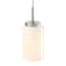 Westinghouse Shamus 1-Light Indoor Mini Pendant, Brushed Nickel, White Opal Glass 6135300 - alternate 5