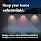 Techko Outdoor Solar Aluminum Wall Sconce with Motion Sensor & LED Lightbar, 2PK SML-3203-1-2PK - alternate 9