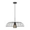 Z-Lite Valencia Matte Black 1 Light Pendant 623P24-MB - alternate 1