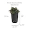 Good Ideas Impressions Eco Palm 50 Gallon Rain Saver - Contains Recycled Material GI-REC-L50-BLK - alternate 4