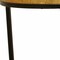 Homeroots Set Of Three 19" Black And Brass Round Nested Tables, 3PK 488531 - alternate 9
