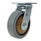 Vestil Rubber Swivel Caster 6 In. Diameter x 2 In. Width 771 Lb. Capacity Dark Gray/Gold CST-KSM-6X2MR-S - alternate 1