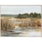Homeroots Wetland Marsh Grasses White Floater Frame Wall Art 558359 - alternate 1