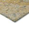 Homeroots 5' X 8' Gold Beige And Blue Oriental Washable Indoor Outdoor Area Rug 600157 - alternate 6