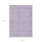 Homeroots 8' X 10' Plum And Purple Striped Washable Indoor Outdoor Area Rug 587953 - alternate 9