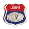 Signmission Jon's Workshop, 12 inch X 12 inch, Plastic Sign, 2PK SHI-P-2PACK-12-489-JON - alternate 1