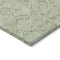 Homeroots 3' X 5' Green And Ivory Floral Washable Indoor Outdoor Area Rug 594617 - alternate 8