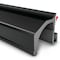 Trim-Lok FENDER FLARES Smooth Style Peel And Stick Design Black EPDM Rubber Universal 7 Feet Long Push DD6234BT-001B-SW - alternate 4