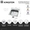 Kingston Brass 25-Inch Stainless Steel Self-Rimming Single Bowl Drop-In Kitchen Sink, 3-Hole with Strainer KGKTS25207 - alternate 2